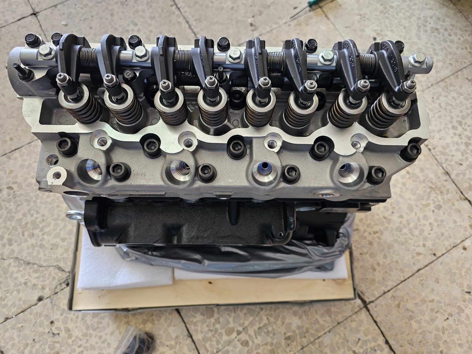 Geöffneter Zylinderkopf aus der Werkstatt